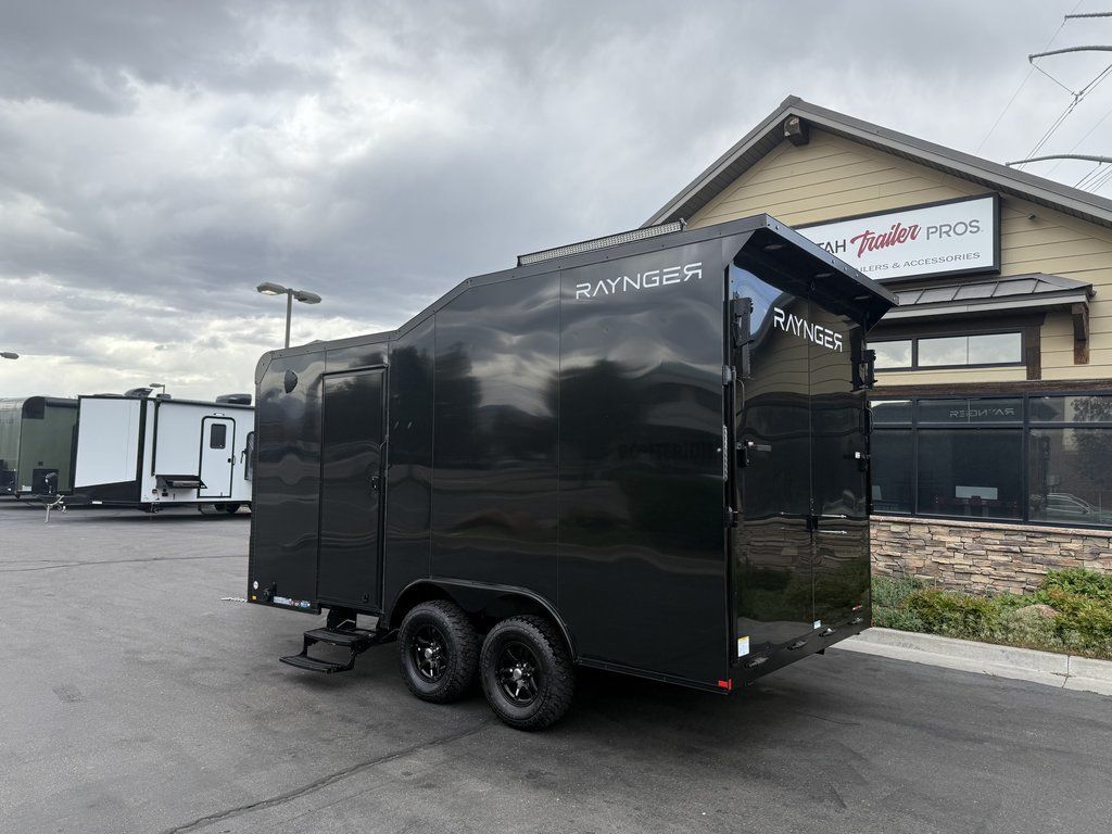 8x16 / 8.5x16 Toy Hauler Travel Trailer w/BIKE RACK! Enclosed Cargo Raynger 2026