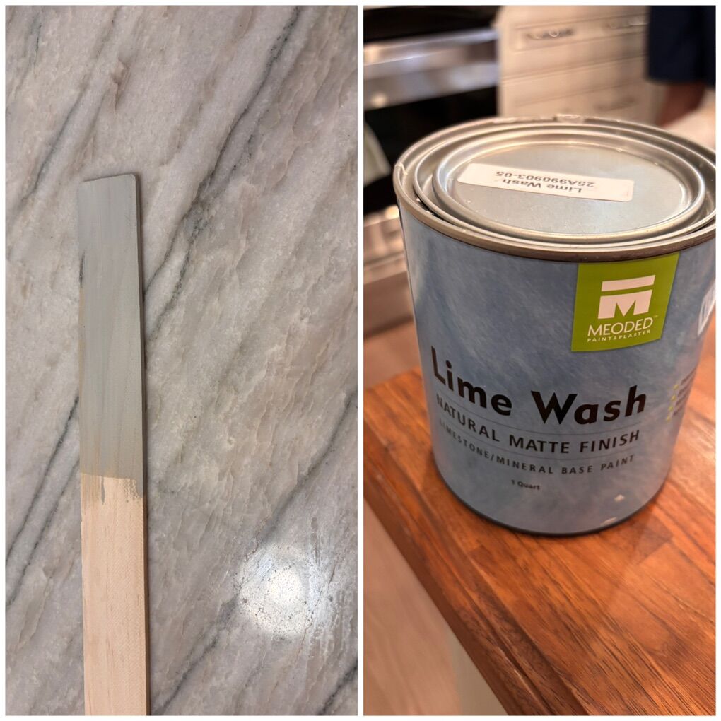 Quart Of Meoded Lime Wash Paint 2 Available