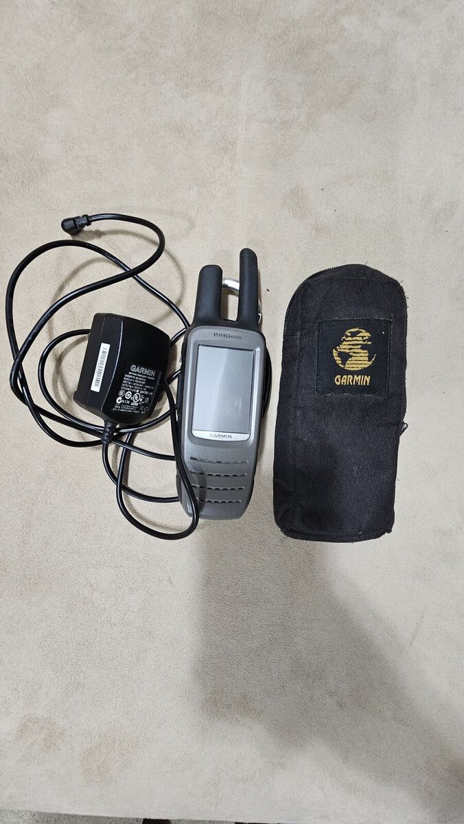 Garmin Rino 655t gps/walkie talkie