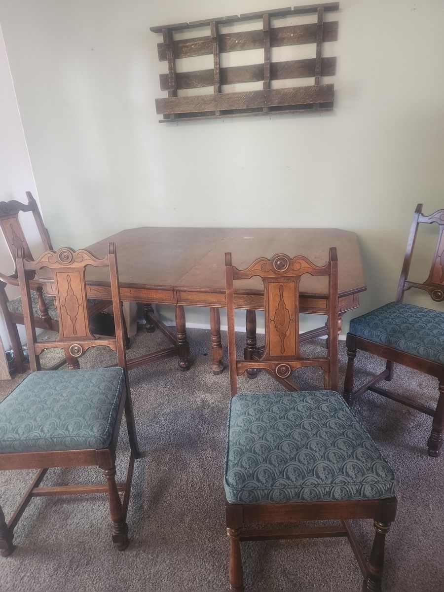Table and chairs