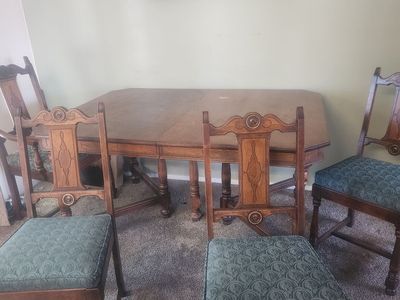 Table and chairs