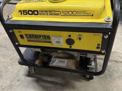 Champion 1500 generator