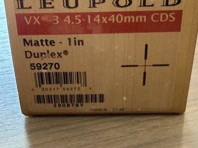 Leupold VX-3 4.5-14x40mm CDS