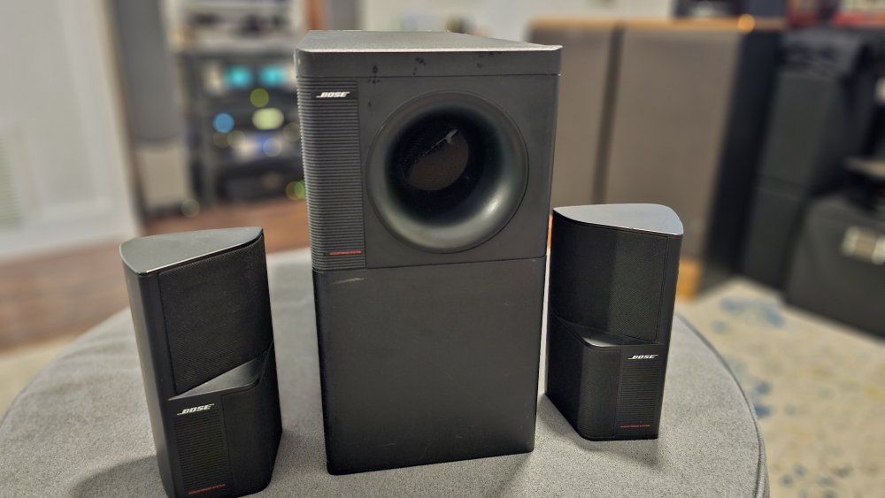 Bose Acoustimass 5 Series II 2.1 Speaker System – Acoustimass Bass Module + Direct/Reflecting Speakers