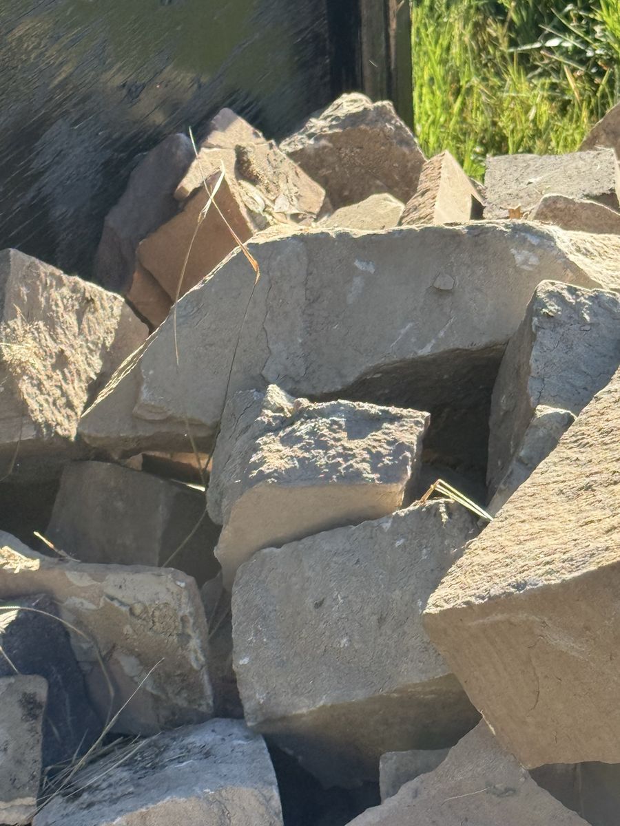 Free landscaping bricks