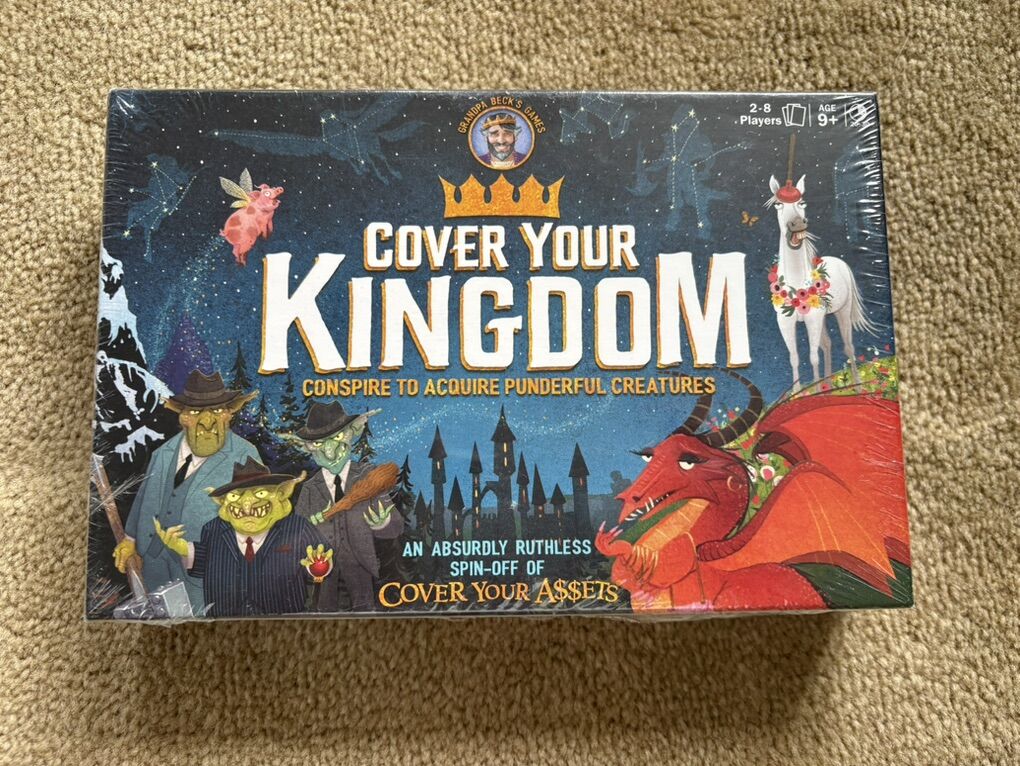 NEW Cover Your Kingdom Game