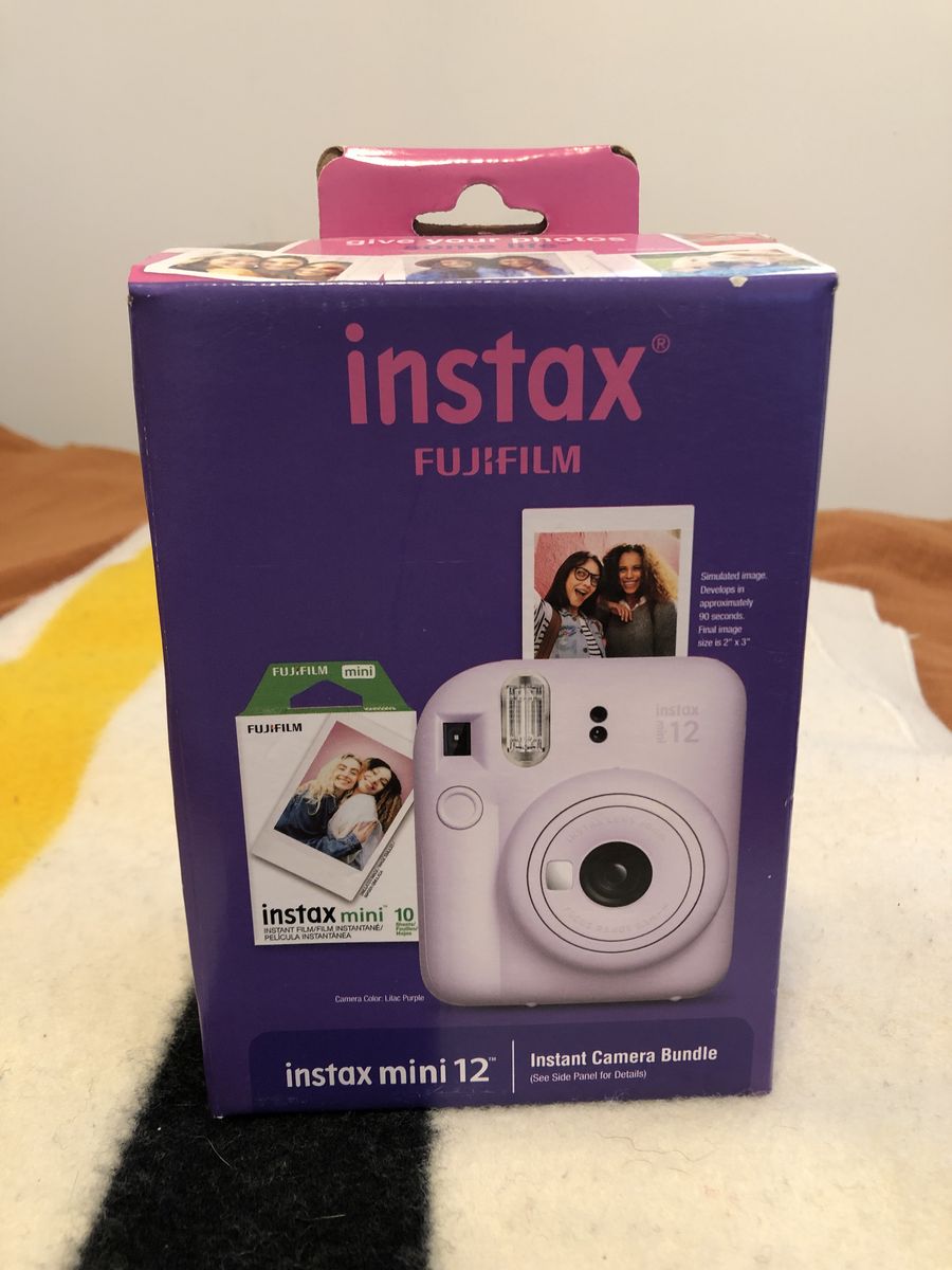 Brand New Instax Mini 12 Polaroid Camera - Purple