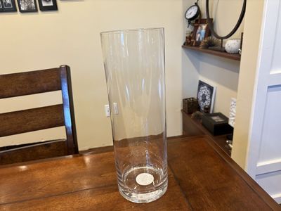 Tall Cylinder Clear Glass Vase Threshold Target