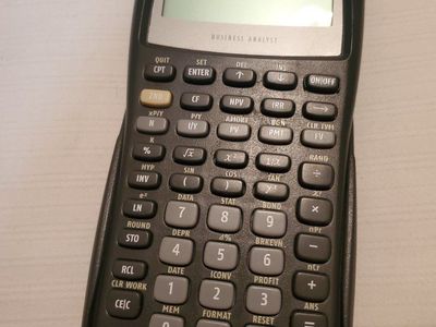 Texas Instruments BAII Plus Financial Calculator Business Analyst