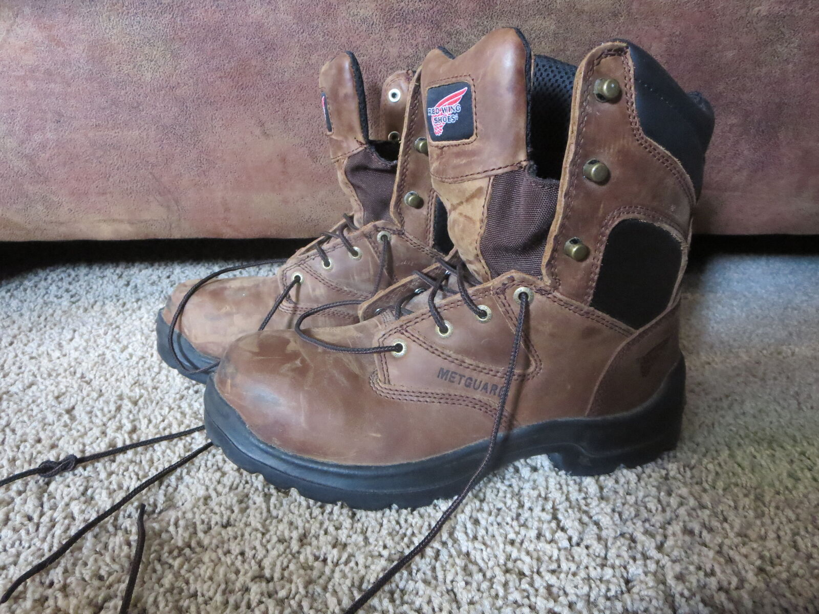 Men's Red Wing FlexBond 6-inch Safety Toe Metguard Boot - 4422 Size 8