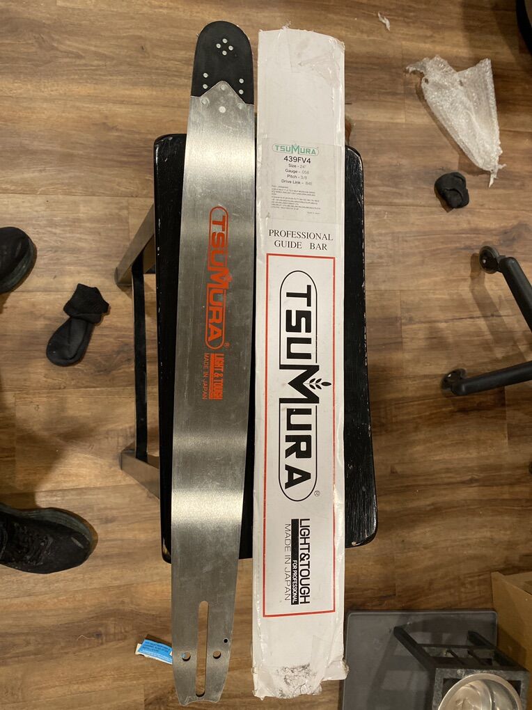 TSUMURA Professional 24 Inch Chainsaw Bar