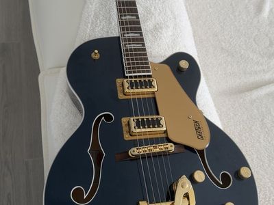 Gretsch G5427TG Electromatic Hollowbody Electric Guitar - Midnight Sapphire with Bigsby
