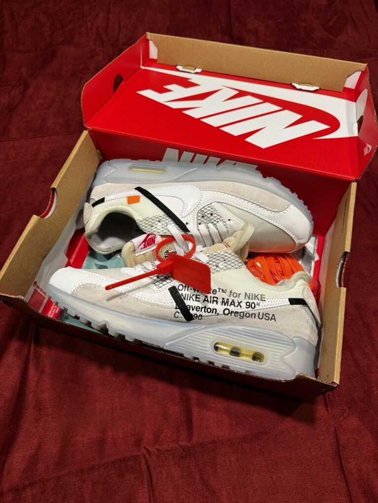 Nike Air Max 90 x Off-White The Ten 2017 Size 12