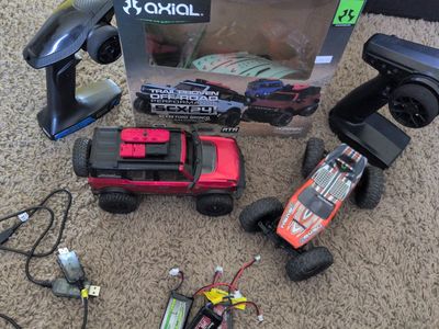 Axial SCX24 & AX24 Rock Crawler RCs