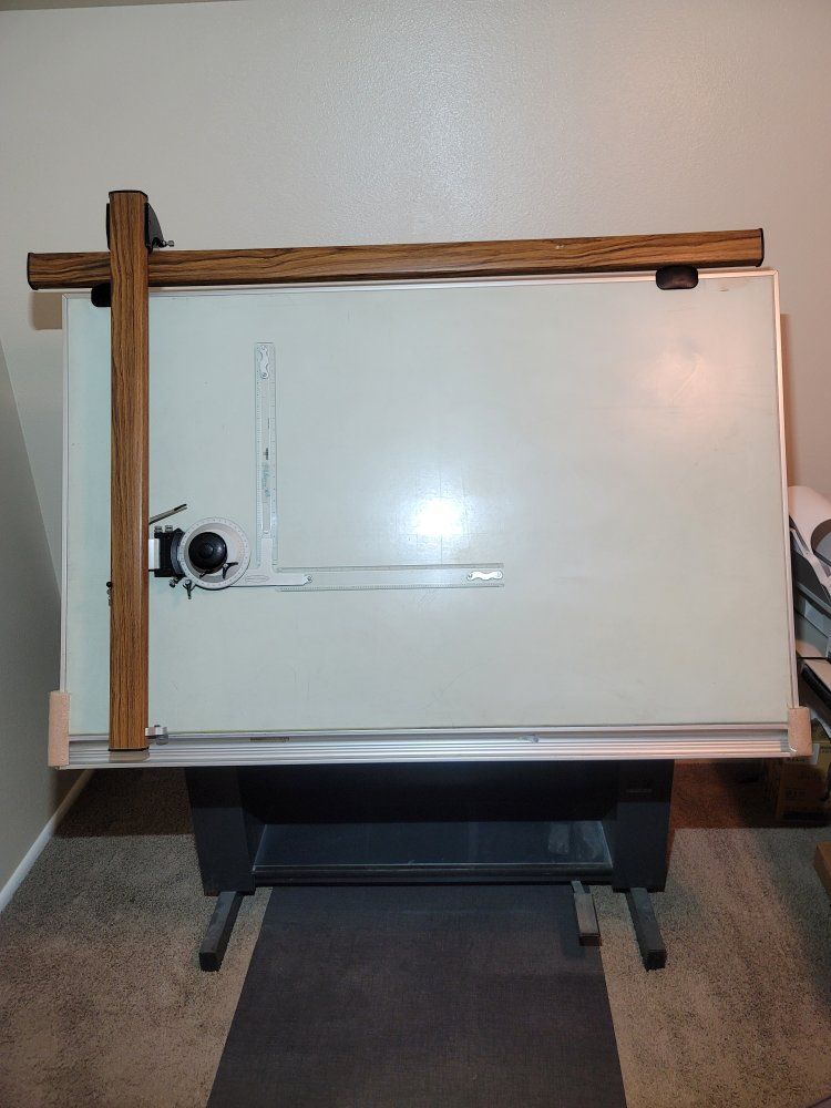 Drafting Table with Vemco Drafting Machine