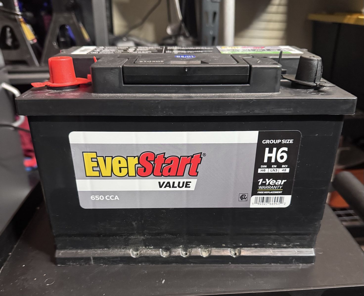 H6 650cca battery