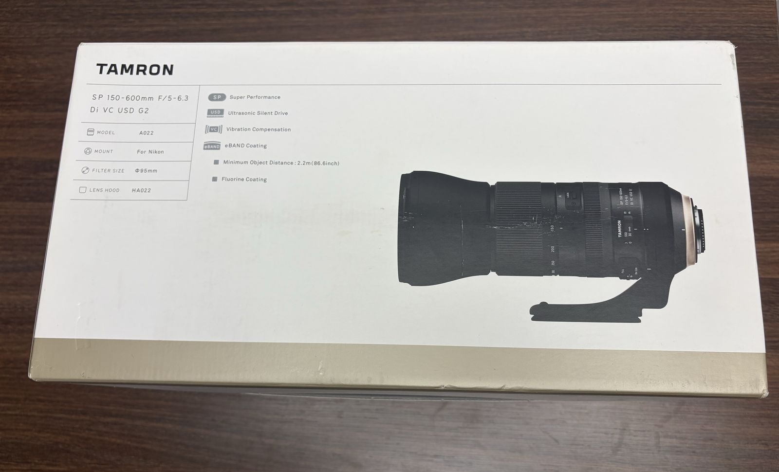 Tamron SP 150-600mm F/5-6.3 Di VC USD G2