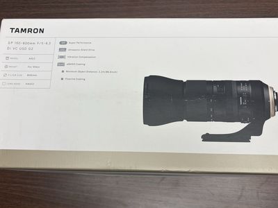 Tamron SP 150-600mm F/5-6.3 Di VC USD G2