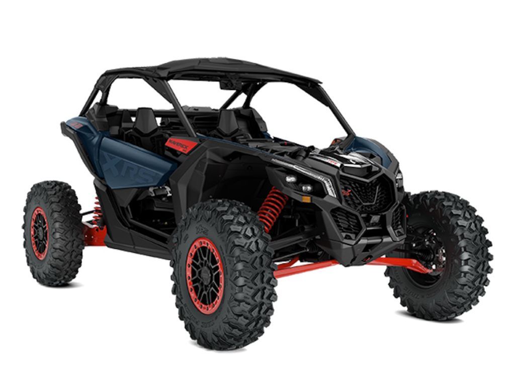 2026 Can-Am® Maverick X3 X rs Turbo RR Dusty Navy_4.5 in