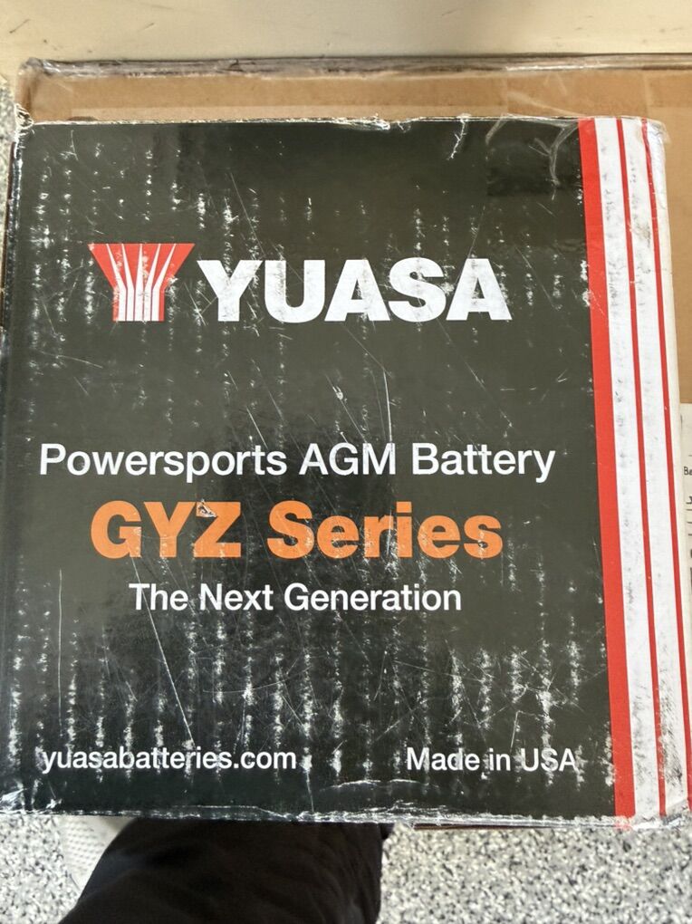 Yuasa Gyh16h Motorcycle/atv Battery