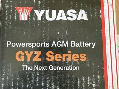 Yuasa Gyh16h Motorcycle/atv Battery