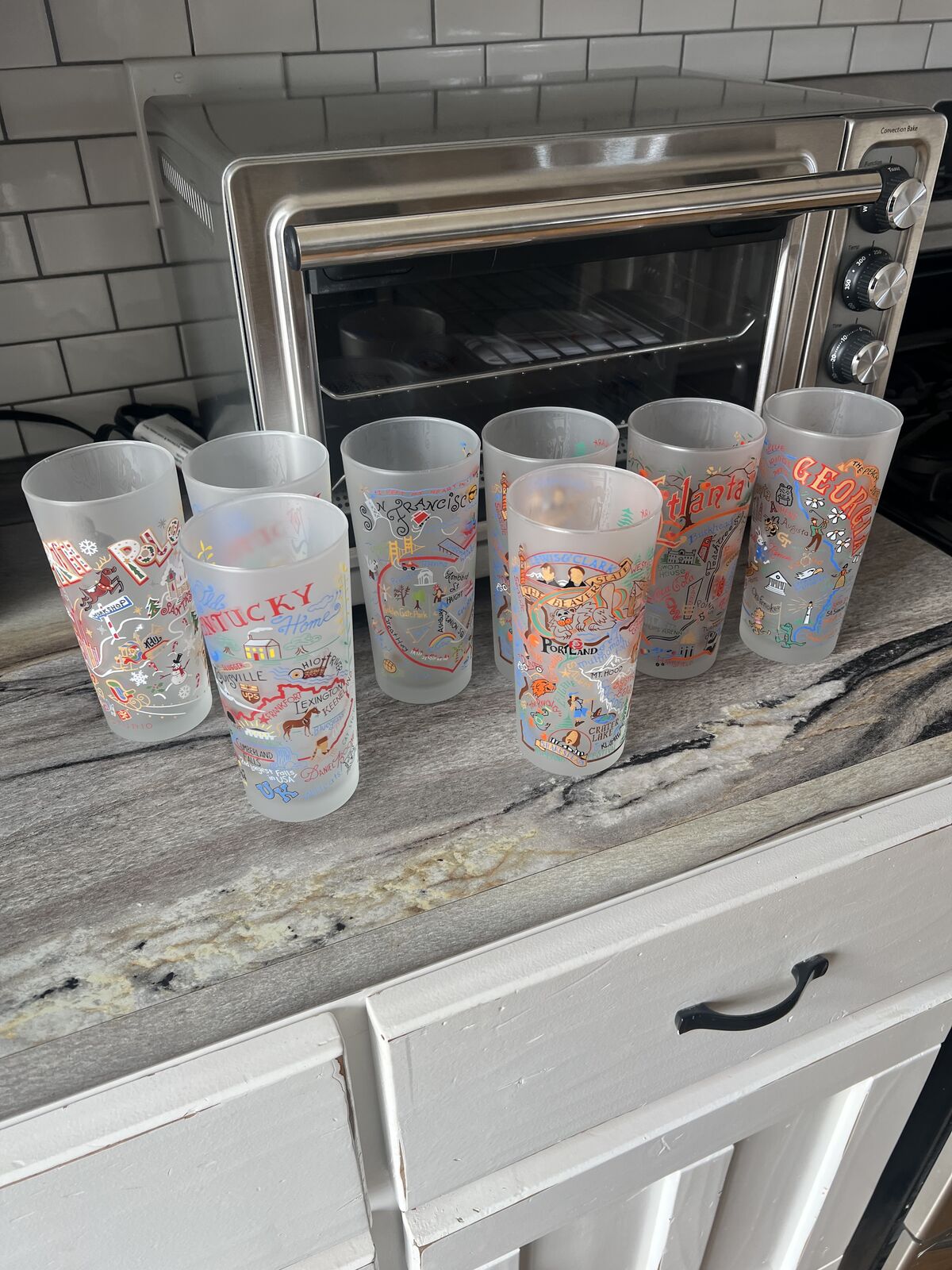 Catstudio Collectors Souvenir Glass Tumblers