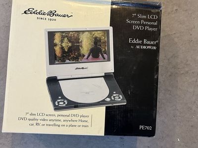 Eddie Bauer by Audiovox PE702 7" Slim LCD Portable DVD Player with Remote & Charger
