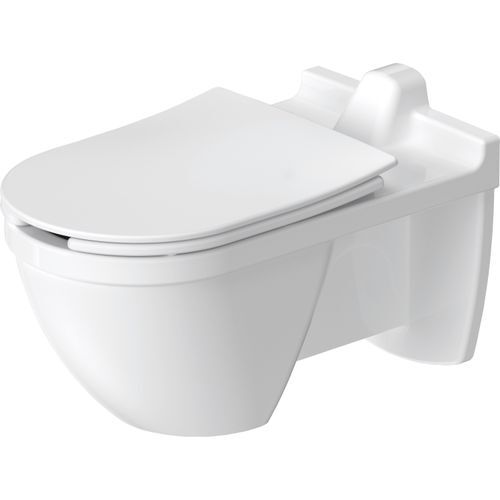 Duravit Starck 3 Wall-Mounted Elongated Toilet Bowl