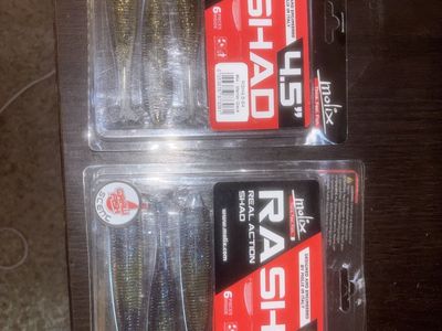 Assorted soft plastics