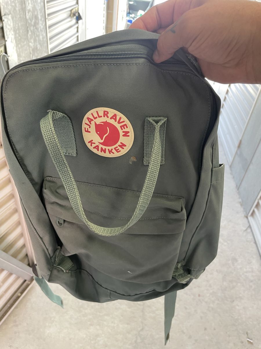 Fjallraven Kanken Mini Backpack Sage Green Classic Outdoor Bag