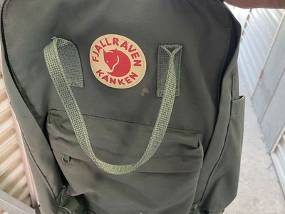 Fjallraven Kanken Mini Backpack Sage Green Classic Outdoor Bag