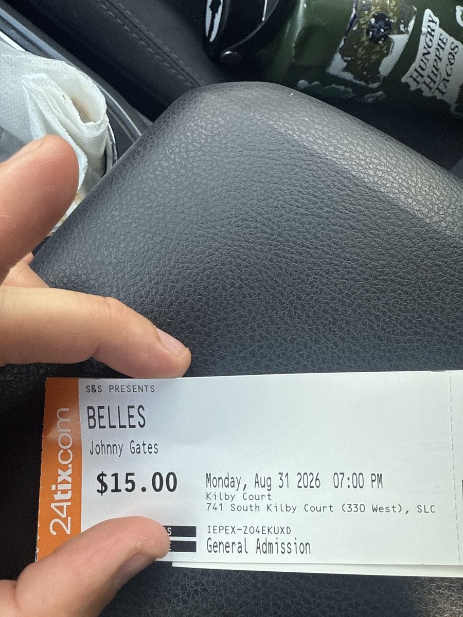 Belles Live Concert at Kilby Court SLC 2 tickets