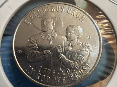 US Bicentennial Quarter 1776-2026 Mayflower Compact Coin MS 64-65