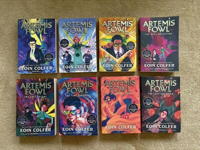 Artemis Fowl Series 1-8, by Eoin Colfer (paperbacks)