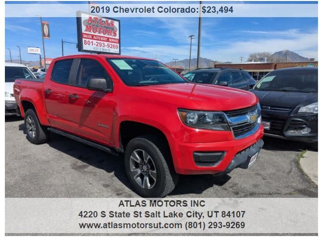 2019 Chevrolet Colorado Work Truck