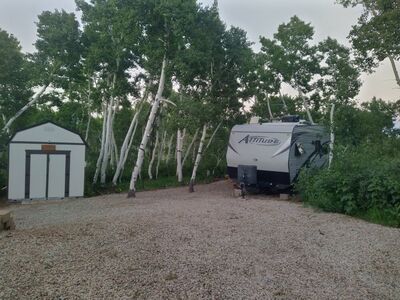 Sourdough wilderness ranch developed 1/2 acre lot