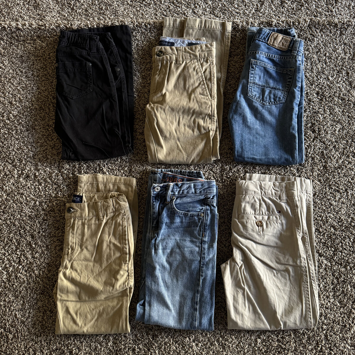 6 pair of Size 7/8 Nice Pants