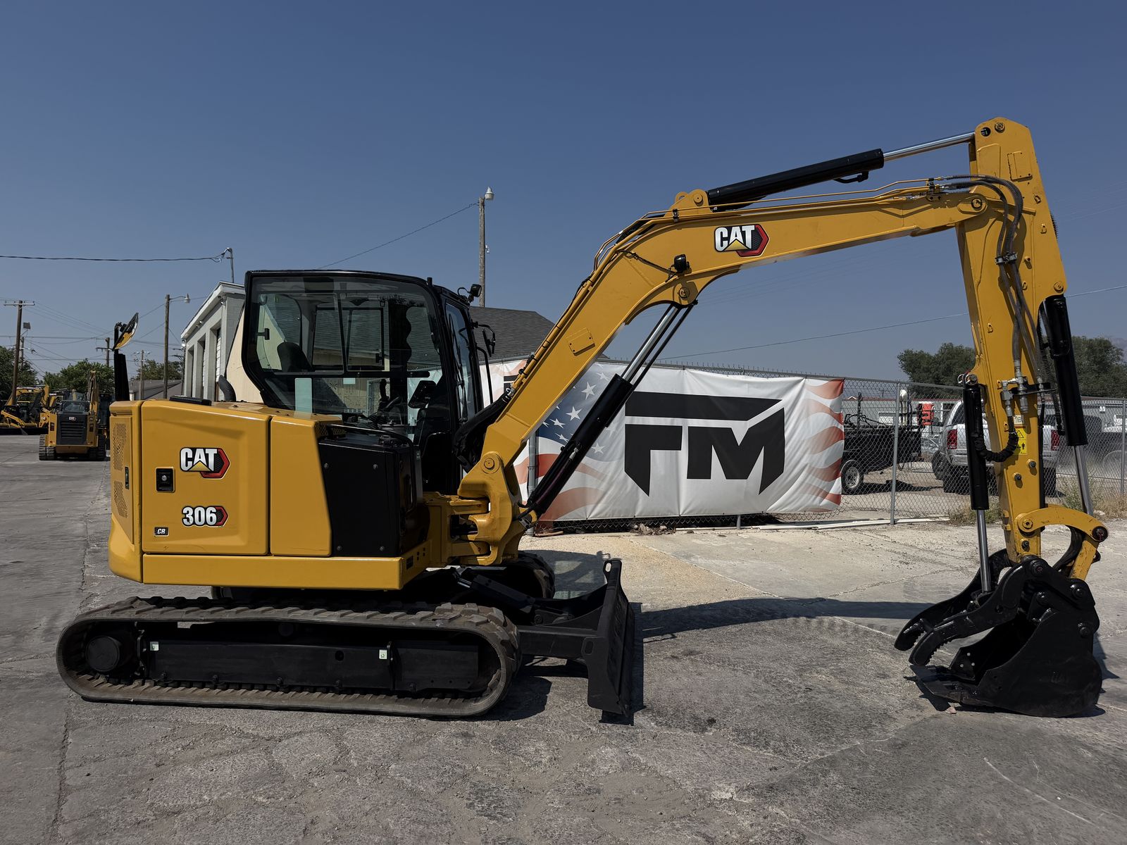 2022 306CR Mini Excavator Tractor Serviced Ready To Work