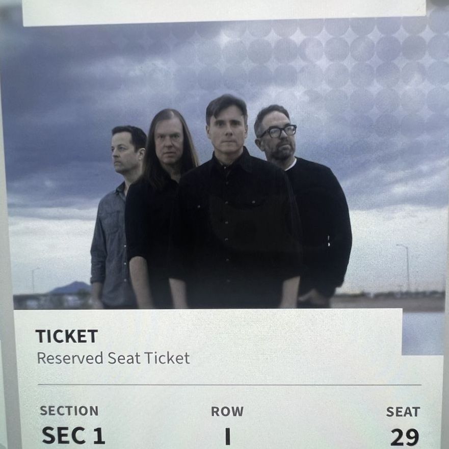 1 Jimmy Eat World Concert Ticket for Wednesday, July 22nd, 2026 for sale.