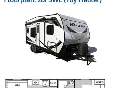 2021 Genesis Supreme Wanderer Toy Hauler