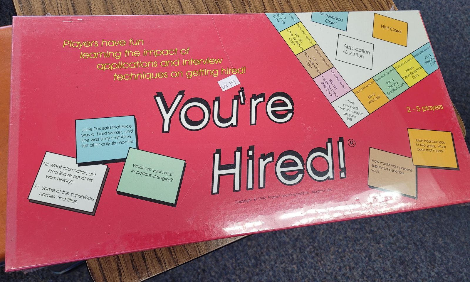You're Hired Board Game