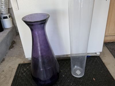 Tall Glass Vases