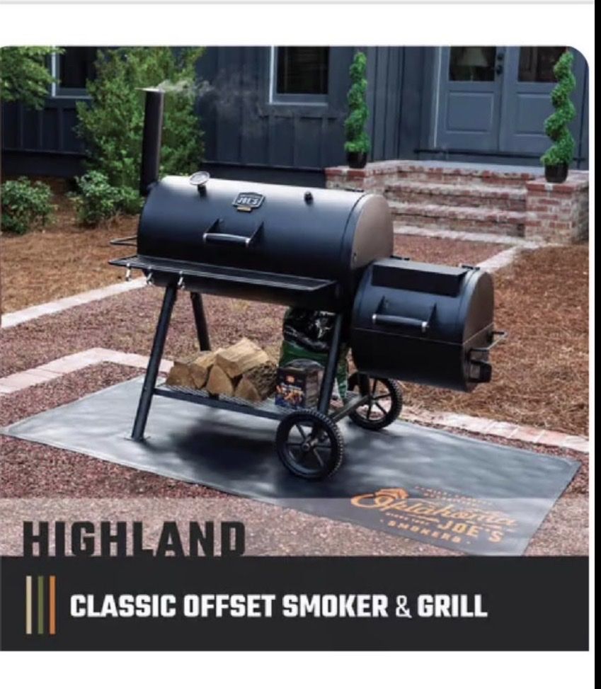Oklahoma Joes Highland Smoker - $729 value with all accessories 