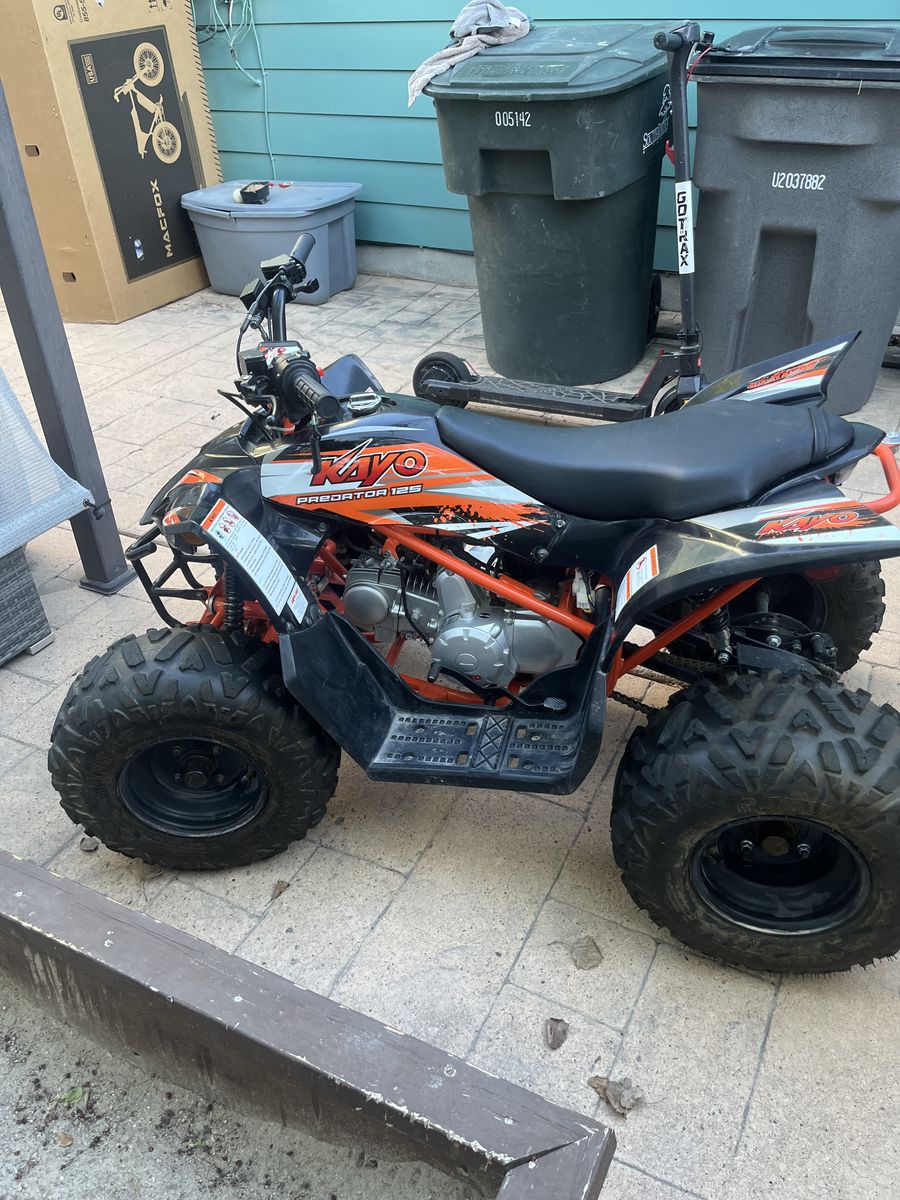 2022 Kayo Predator 125 cc ATV