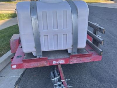 200 Gallon Pump Sprayer With Trailer And Hose