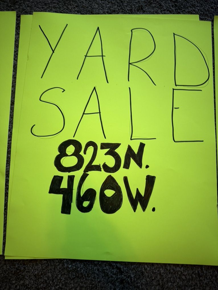 Yard Sale