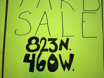 Yard Sale