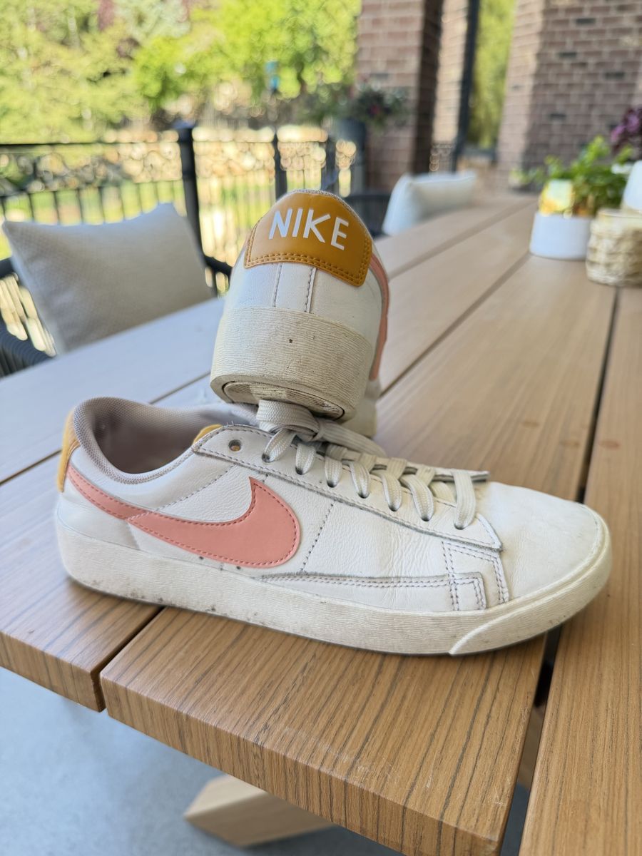 Girls Mixed Lot: Nike Blazer Low, Glitter, Platform, Vans Sk8-Hi Sneakers (Sizes 7 & 7.5)