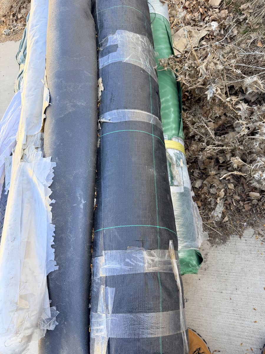 New. 150 Yards Weed Barrier