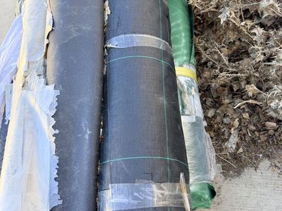 New. 150 Yards Weed Barrier